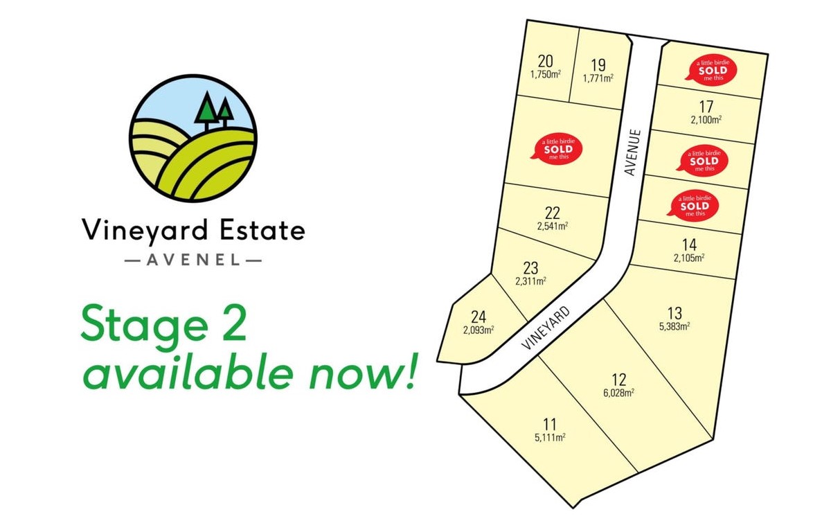Vineyard Estate - Avenel Stage 2 Plan